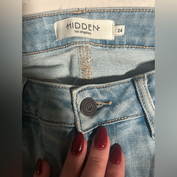 Hidden Happi High Rise Flare Jean - Picture 9 of 15